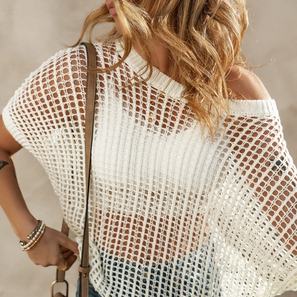 Fish Net Summer Tee - Picture 4 of 5